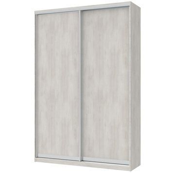 Шкаф-купе Сити Лайт Doros (Дорос) 2 ДСП 150х45х225 см белое дерево фото - Купить Шкафы-купе DOROS | ДОРОС в эпицентре мебели GerborDesign.com.ua