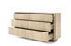 Комод Perfect Home Торро / Torro 6S/163 з 6 шухядами Дуб кремона/Черный фото 2 - меблі Комоди PERFECT HOME