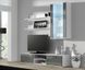 Тумба под телевизор SOHO Cama Meble RTV 180 S3 білий / сірий глянець фото 6 - мебель Тумбы ТВ CAMA MEBLE