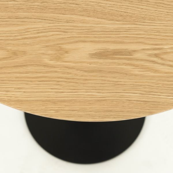 Стіл LOVKO Soul d-70 чорний  фото - Купити Столи LOVKO в епіцентрі меблів GerborDesign.com.ua