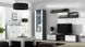 Тумба под телевизор SOHO Cama Meble RTV 180 S3 сірий / білий глянець фото 8 - мебель Тумбы ТВ CAMA MEBLE