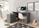 Стіл офісний письмовий Perfect Home Тео / Teo 3S/138 з 3 шухлядами чорний фото 1 - меблі Столи письмові PERFECT HOME