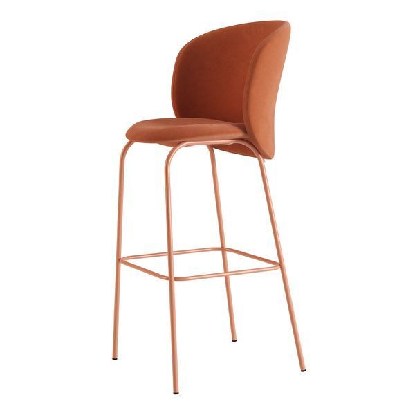 Стул барный LOVKO Lilo LOVKO Exclusive LOVKO Terracotta LOVKO Velvet  фото - Купить Барные стулья LOVKO в эпицентре мебели GerborDesign.com.ua