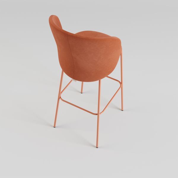 Стул барный LOVKO Lilo LOVKO Exclusive LOVKO Terracotta LOVKO Velvet  фото - Купить Барные стулья LOVKO в эпицентре мебели GerborDesign.com.ua