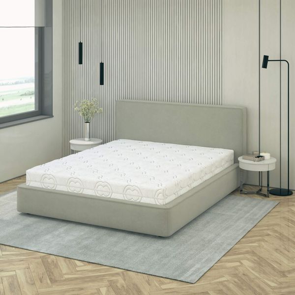 Матрац Sofia New Light MatroLuxe / Софія Нью Лайт Матролюкс, ортопедичний, двосторонній, пружинний фото в интерʼєрі 1