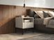 Тумба приліжкова Perfect Home Нова / Nova з 1 шухлядою і чорними ніжками S54 кашемір фото 1 - меблі Тумби приліжкові PERFECT HOME