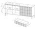 Комод Perfect Home Сенсо / Senso 2-дверный с 3 ящиками 2D3S/187 бежевый фото 4 - мебель Комоды PERFECT HOME
