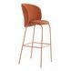 Стул барный LOVKO Lilo LOVKO Exclusive LOVKO Terracotta LOVKO Velvet  фото 1 - мебель Барные стулья LOVKO