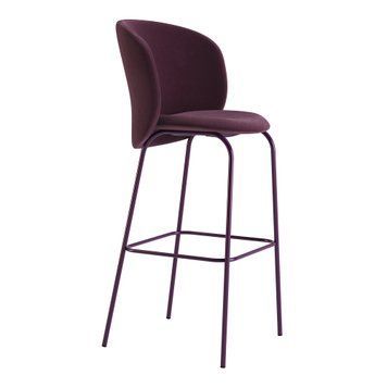 Стул барный LOVKO Lilo LOVKO Exclusive LOVKO Deep LOVKO Plum  фото - Купить Барные стулья LOVKO в эпицентре мебели GerborDesign.com.ua
