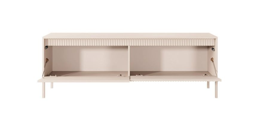 Тумба під телевізор Perfect Home Сенсо / Senso 2-дверна 2D/153 бежевый фото - Купити Тумби ТВ PERFECT HOME в епіцентрі меблів GerborDesign.com.ua