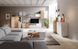 Комод Perfect Home 3Д / 3D 2-дверный с 4 ящиками 2D4S/160 белый / дуб крафт золотой фото 10 - мебель Комоды PERFECT HOME