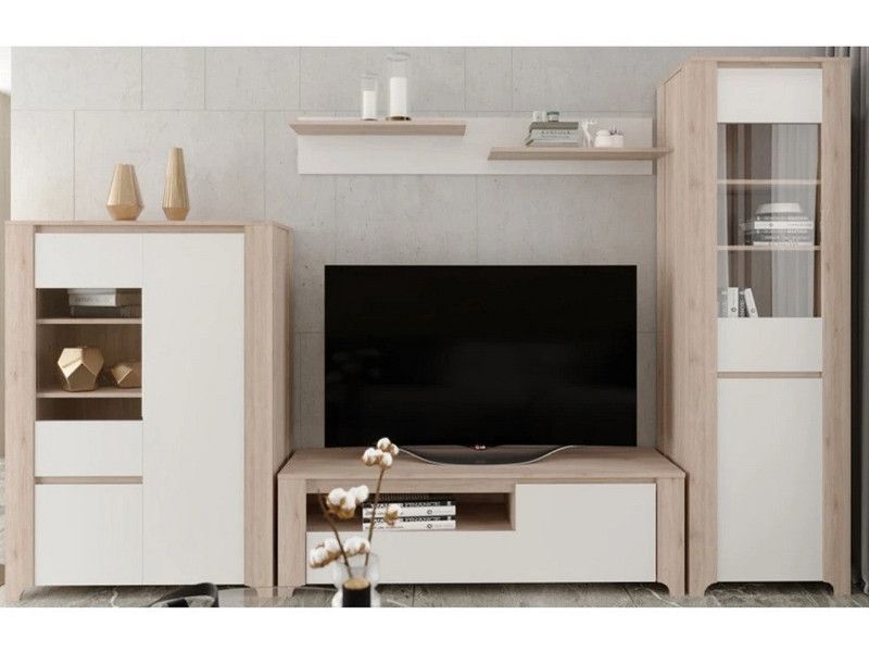 Вітальня Бордо Гербор | Bordo Gerbor, дуб сан-ремо світлий / німфеа альба фото 2