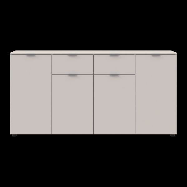 Комод Рон 7 Doros (Дорос) 4 двери 2 ящика 160х38х81 см кашемир фото - Купить Комоды DOROS | ДОРОС в эпицентре мебели GerborDesign.com.ua, Киев, Днепр, Львов, Луцк, Хмельницкий