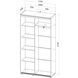 Шкаф-купе Сигма Слим Doros (Дорос) 2 ДСП 110х45х214,4 см, кашемир, артикул 42005445, фото 7