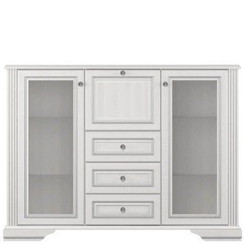 Буфет Вайт Гербор 2W3S1B White Gerbor ясень снежный / сосна серебряная фото - Купить Комоды ГЕРБОР | GERBOR в эпицентре мебели GerborDesign.com.ua