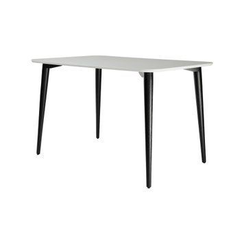 Стол LOVKO Dan 120 х 80 белый/черный  фото - Купить Столы LOVKO в эпицентре мебели GerborDesign.com.ua