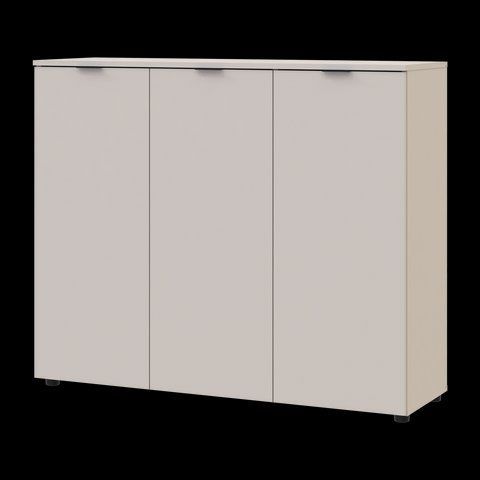 Комод Рон 6 Doros (Дорос) 3 двері 120х38х100 см кашемір фото - Купити Комоди DOROS | ДОРОС в епіцентрі меблів GerborDesign.com.ua