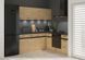 Кутова кухня 200x200 см Junona Line BRW, кухонний гарнітур кутовий 2x2 м Black Red White дуб бернштайн фото - Купити Кухні BLACK RED WHITE в епіцентрі меблів GerborDesign.com.ua