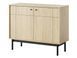 Комод Perfect Home Джапанді / Japandi K104 2-дверний Дуб линео фото 5 - меблі Комоди PERFECT HOME
