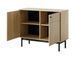 Комод Perfect Home Джапанді / Japandi K104 2-дверний Дуб линео фото 2 - меблі Комоди PERFECT HOME