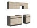 Кухня 230 см Junona Line BRW, кухонний гарнітур 2,3 м Black Red White венге / дуб сонома фото 2 - меблі Кухні BLACK RED WHITE, Київ, Дніпро, Львів, Луцьк, Хмельницький