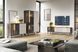 Тумба під ТВ з підсвіткою Вічі / Vici RTV180 3-дверна Perfect Home орех / кашемир фото 7 - меблі Тумби ТВ PERFECT HOME