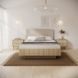 Кровать (каркас) Perfect Home Вики / Viki 160 с мягким изголовьем двуспальная Дуб баристый фото 6 - мебель Кровати PERFECT HOME