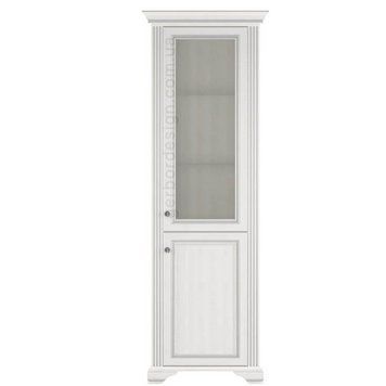 Витрина Вайт Гербор 1D1W White Gerbor ясень снежный / сосна серебряная фото - Купить Витрины ГЕРБОР | GERBOR в эпицентре мебели GerborDesign.com.ua