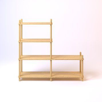 Полка LOVKO Dao #5 натуральный дуб  фото - Купить Полки LOVKO в эпицентре мебели GerborDesign.com.ua