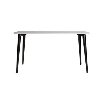 Стол LOVKO Dan 140 х 80 белый/черный  фото - Купить Столы LOVKO в эпицентре мебели GerborDesign.com.ua