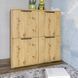 Тумба LION Краш 82x43x86 см (LION-041770) дуб артизан фото - Купить Комоды LION в эпицентре мебели GerborDesign.com.ua