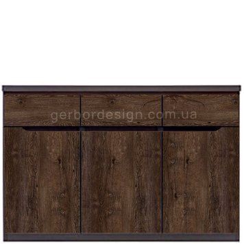 Комод Джули БРВ (ВМК) July BRW KOM3D3S венге магия / дуб конкордия фото - Купить Комоды БРВ | ВМК-Украина в эпицентре мебели GerborDesign.com.ua