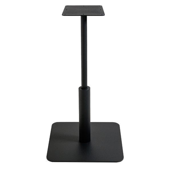 Стіл LOVKO Ibiza LOVKO Soft light 60x60 чорний метал / дуб ДСП (текстура)  фото - Купити Столи LOVKO в епіцентрі меблів GerborDesign.com.ua, Київ, Дніпро, Львів, Луцьк, Хмельницький