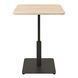 Стіл LOVKO Ibiza LOVKO Soft light 60x60 чорний метал / дуб ДСП (текстура), , артикул 22932301, фото 2
