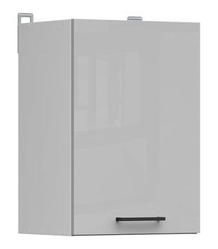 Кухонный шкаф навесной 40 см Junona Line BRW Black Red White G1D/40/57 білий / світло-сірий глянець фото - Купить Навесные кухонные шкафы BLACK RED WHITE в эпицентре мебели GerborDesign.com.ua