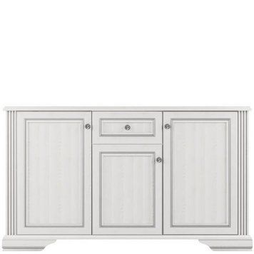 Комод Вайт Гербор 3D1S White Gerbor ясень снежный / сосна серебряная фото - Купить Комоды ГЕРБОР | GERBOR в эпицентре мебели GerborDesign.com.ua