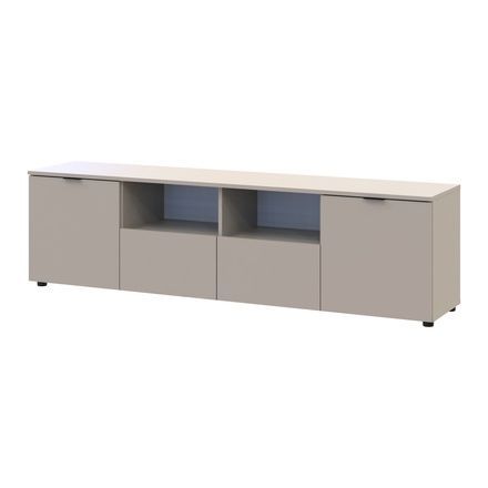 Комод Рон 4 Doros (Дорос) 2 двері 2 шухляди 180х38х50 см кашемір фото - Купити Комоди DOROS | ДОРОС в епіцентрі меблів GerborDesign.com.ua