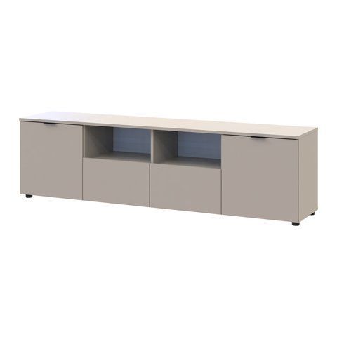 Комод Рон 4 Doros (Дорос) 2 двері 2 шухляди 180х38х50 см кашемір фото - Купити Комоди DOROS | ДОРОС в епіцентрі меблів GerborDesign.com.ua