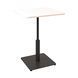 Стол LOVKO Ibiza LOVKO Soft light 60x60 черный металл/белый ДСП (текстура), , артикул 22932302, фото 1