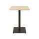 Стол LOVKO Tetra light soft 60х60 черный металл/дуб ДСП (текстура), , артикул 53059005, фото 2