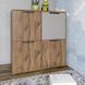 Тумба LION Краш 82x43x86 см (LION-041770) дуб леворно / кашемір фото - Купить Комоды LION в эпицентре мебели GerborDesign.com.ua