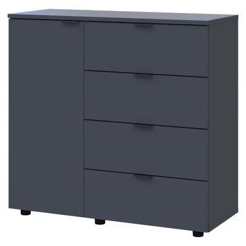 Комод GС1 Doros (Дорос) 100х40х82 см графит фото - Купить Комоды DOROS | ДОРОС в эпицентре мебели GerborDesign.com.ua