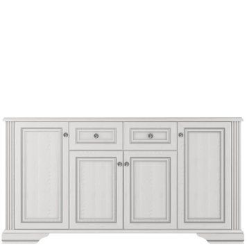 Комод Вайт Гербор 4D2S White Gerbor ясень снежный / сосна серебряная фото - Купить Комоды ГЕРБОР | GERBOR в эпицентре мебели GerborDesign.com.ua