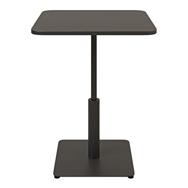 Стол LOVKO Ibiza LOVKO Soft light 60x60 черный металл/черный ДСП (текстура)  фото - Купить Столы LOVKO в эпицентре мебели GerborDesign.com.ua