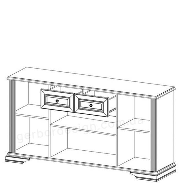 Комод Вайт Гербор 4D2S White Gerbor ясень снежный / сосна серебряная фото - Купить Комоды ГЕРБОР | GERBOR в эпицентре мебели GerborDesign.com.ua