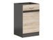 Кухонная тумба 40 см Junona Line BRW Black Red White D1D/50/82, венге / дуб сонома, артикул K24-D1D/50/82_L_BBL-WE/DSO, фото 1