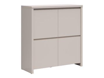 Шкаф Kaspian BRW 105 см, четырехдверный BLACK RED WHITE KOM4D кашемир фото - Купить Комоды BLACK RED WHITE в эпицентре мебели GerborDesign.com.ua