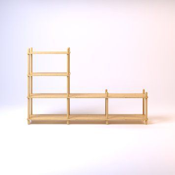 Полка LOVKO Dao #7 натуральный дуб  фото - Купить Полки LOVKO в эпицентре мебели GerborDesign.com.ua