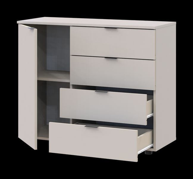 Комод GС1 Doros (Дорос) 100х40х82 см кашемір фото - Купити Комоди DOROS | ДОРОС в епіцентрі меблів GerborDesign.com.ua