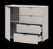 Комод GС1 Doros (Дорос) 100х40х82 см кашемір фото 2 - меблі Комоди DOROS | ДОРОС